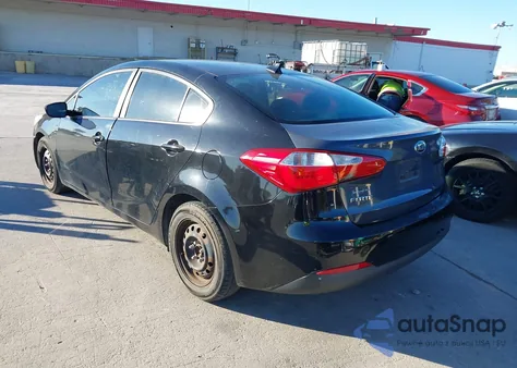 2016 Kia Forte Lx из США, поврежденный, VIN KNAFK4A61G5460535